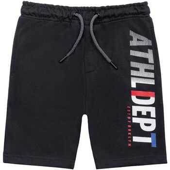 Kleidung Jungen Shorts / Bermudas Minoti Shorts mit Aufschrift für Jungen ( 1y-14y ) Grau