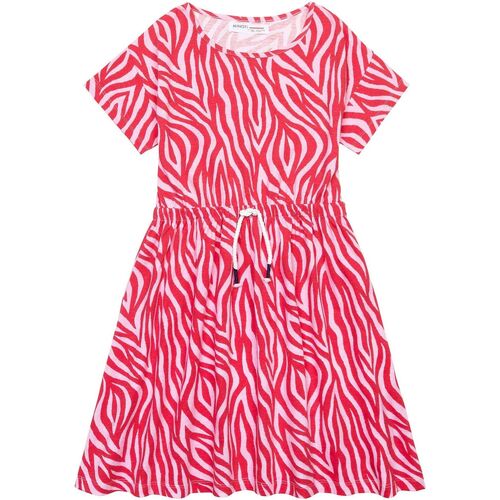 Kleidung Mädchen Kleider Minoti Gemustertes ärmelloses Kleid für Mädchen ( 3y-14y ) Rot