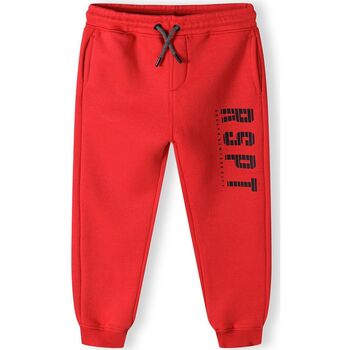 Kleidung Jungen Joggs Jeans/enge Bundhosen Minoti Fleece-Jogginghose für Jungen ( 1y-14y ) Rot