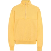 Sweatshirt 1/4 zip  Organic lemon yellow