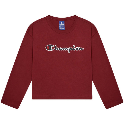 Kleidung Mädchen T-Shirts & Poloshirts Champion 404233-RS506 Rot