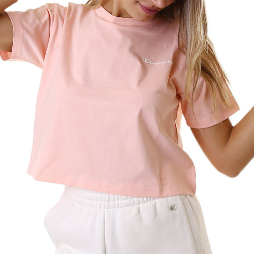 Kleidung Damen T-Shirts & Poloshirts Champion 114747-PS012 Rosa