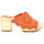 Schuhe Damen Pantoffel Kickers Kick Woodstok Orange