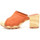 Schuhe Damen Pantoffel Kickers Kick Woodstok Orange