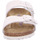 Schuhe Damen Pantoletten / Clogs Birkenstock Pantoletten Arizona Suede Leather 1024516 Weiss