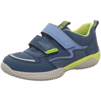 Schuhe Jungen Derby-Schuhe & Richelieu Superfit Klettschuhe Sportschuh Synthetik \ STORM 1-006388-8030 Blau