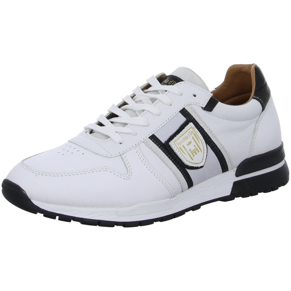 Schuhe Herren Sneaker Pantofola D` Oro SANGANO WHITE 10231021.1FG Weiss
