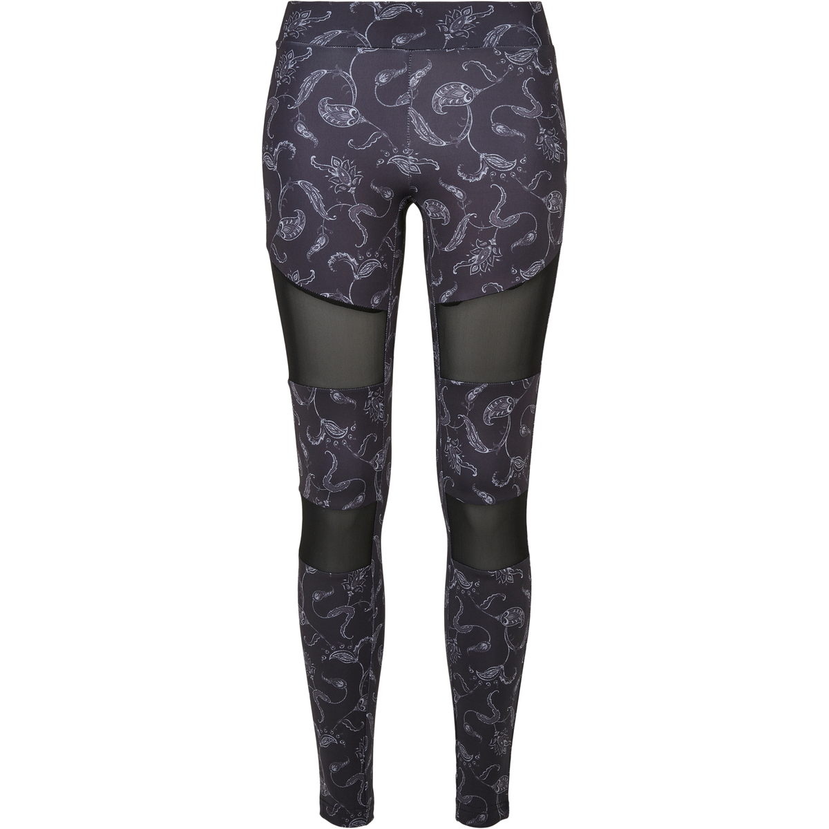 Kleidung Damen Leggings Urban Classics Legging imprimé femme  Tech Mesh AOP Schwarz