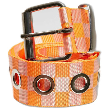 Accessoires Gürtel Urban Classics Ceinture à carreaux avec œillets Orange