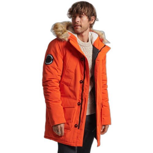 Kleidung Herren Jacken Superdry Parka  Everest Orange
