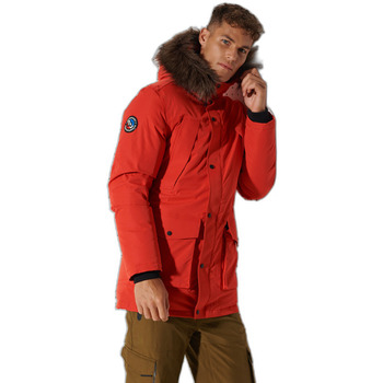 Kleidung Herren Jacken Superdry Parka  Everest Rot