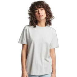 Kleidung Damen T-Shirts Superdry T-shirt femme  Vintage Logo coton Grau