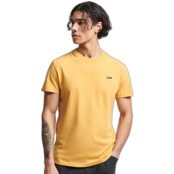 Kleidung Herren T-Shirts Superdry T-shirt  Micro Gelb