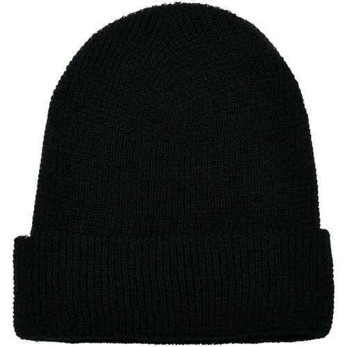 Accessoires Kinder Mütze Flexfit Bonnet  Recycled Yarn Waffle Schwarz