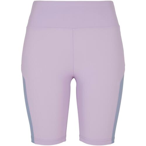 Kleidung Damen Leggings Urban Classics Cuissard femme  Color Block Violett