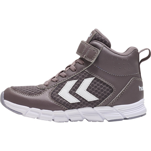 Schuhe Kinder Sneaker hummel Baskets enfant  Speed Mid Grau
