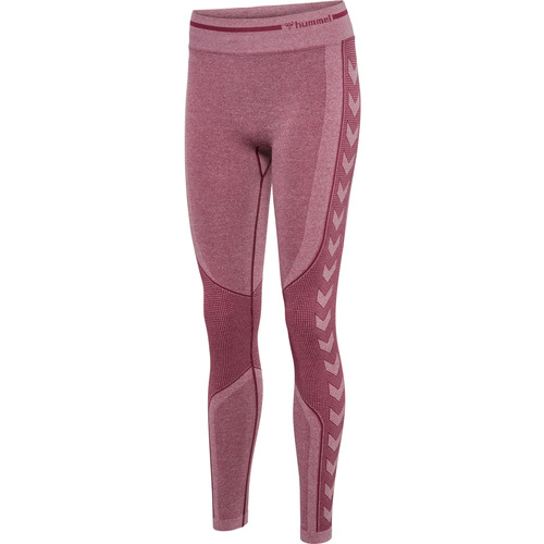 Kleidung Damen Leggings hummel Legging femme  MT Lulu Rot