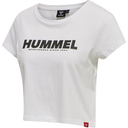Kleidung Damen T-Shirts hummel T-shirt crop femme  Legacy Weiss