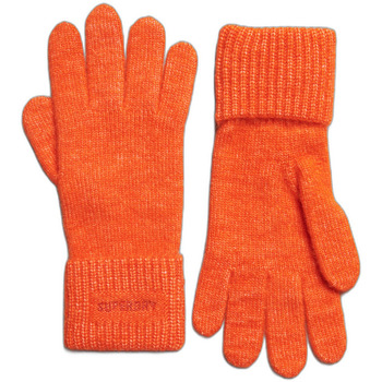 Accessoires Mädchen Handschuhe Superdry Gants côtelés femme  Essential Orange