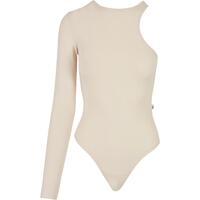 Unterwäsche Damen Bodys Urban Classics Body asymétrique femme  Organic Stretch Weiss
