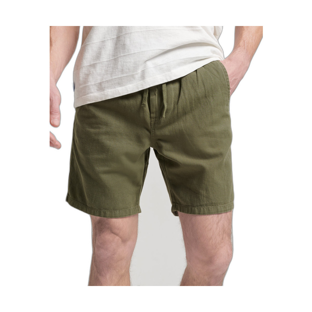 Kleidung Herren Shorts / Bermudas Superdry Short  Vintage Overdyed Grün