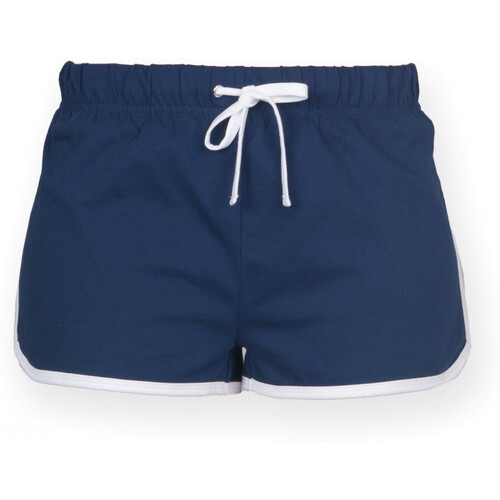 Kleidung Kinder Shorts / Bermudas Skinni Fit Short enfant  Rétro Blau