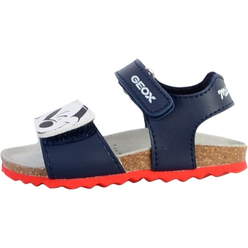 Schuhe Mädchen Sandalen / Sandaletten Geox 205664 Blau