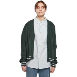 Kleidung Herren Strickjacken Urban Classics Cardigan  Sporty Boxy Grün