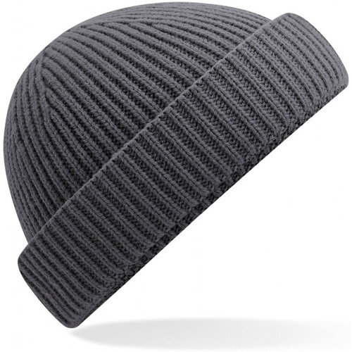 Accessoires Kinder Mütze Beechfield Bonnet  Harbour Grau