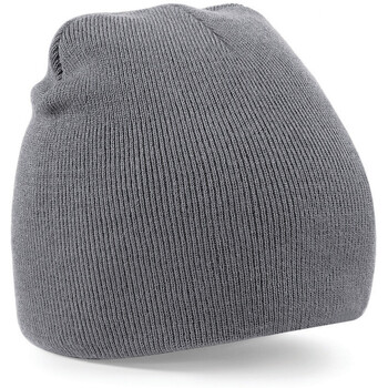Accessoires Kinder Mütze Beechfield Bonnet  Original Pull-On Grau