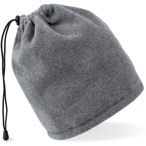 Accessoires Kinder Mütze Beechfield Bonnet/tour de cou  Suprafleece Grau