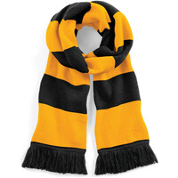 Accessoires Jungen Schal Beechfield Écharpe rayée  Stadium Schwarz