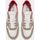 Schuhe Herren Sneaker Date M381-CR-LE-WR COURT 2.0 LEATHER-WHITE/RED Weiss