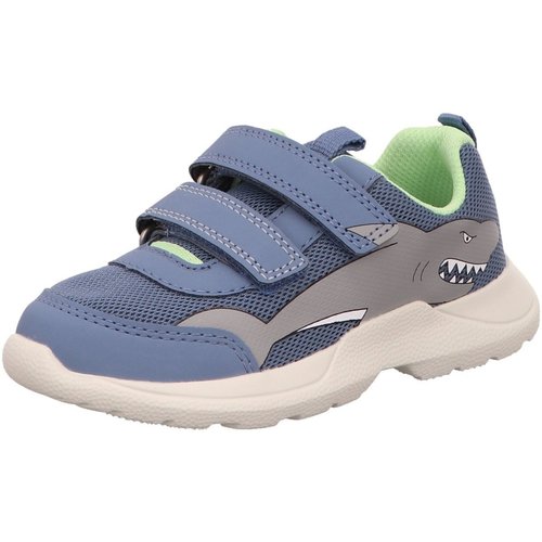 Schuhe Jungen Derby-Schuhe & Richelieu Superfit Klettschuhe Rush 1-006207-8000 Blau