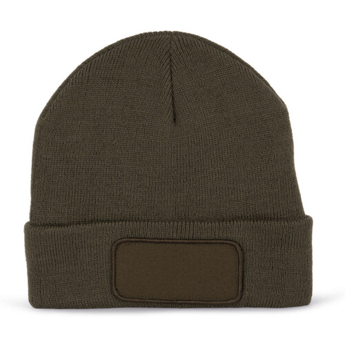 K-Up Bonnet avec patch et doublure thinsulate Grün