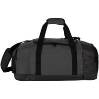 Taschen Kinder Sporttaschen Kimood Sac de sport recyclé avec double compartiment latéral Schwarz