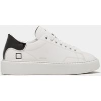 Schuhe Herren Sneaker Date W381-SF-PA-WB SFERA PATENT-WHITE/BLACK Weiss