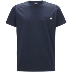 Kleidung Herren T-Shirts & Poloshirts K-Way K00AI30 Blau