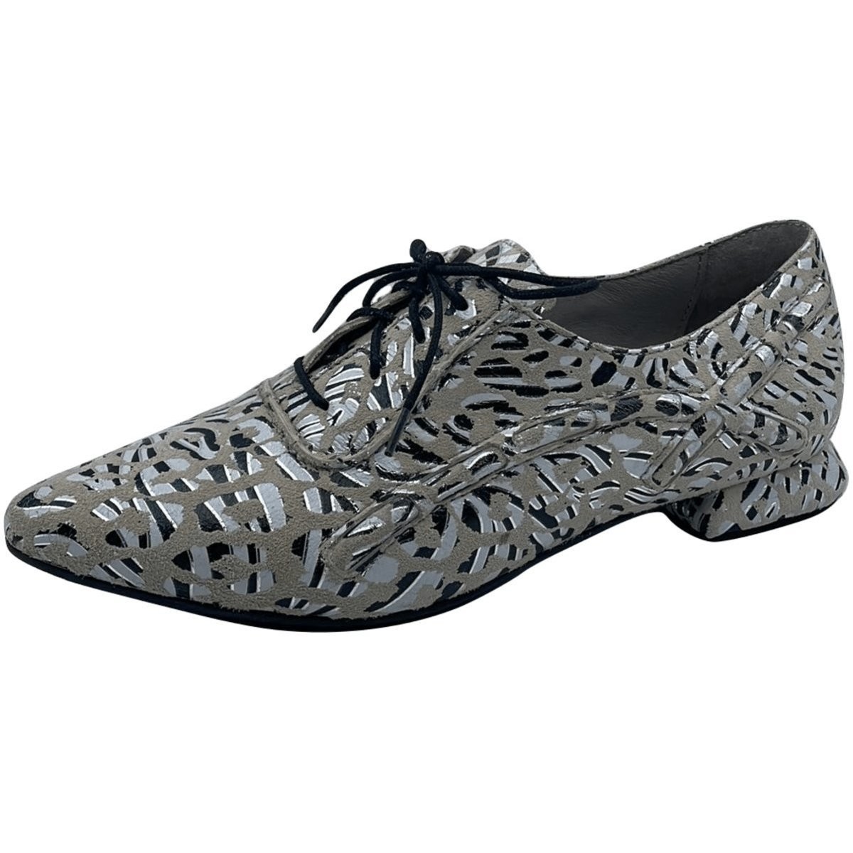 Schuhe Damen Derby-Schuhe & Richelieu Simen Schnuerschuhe 6052A-A1A Grau