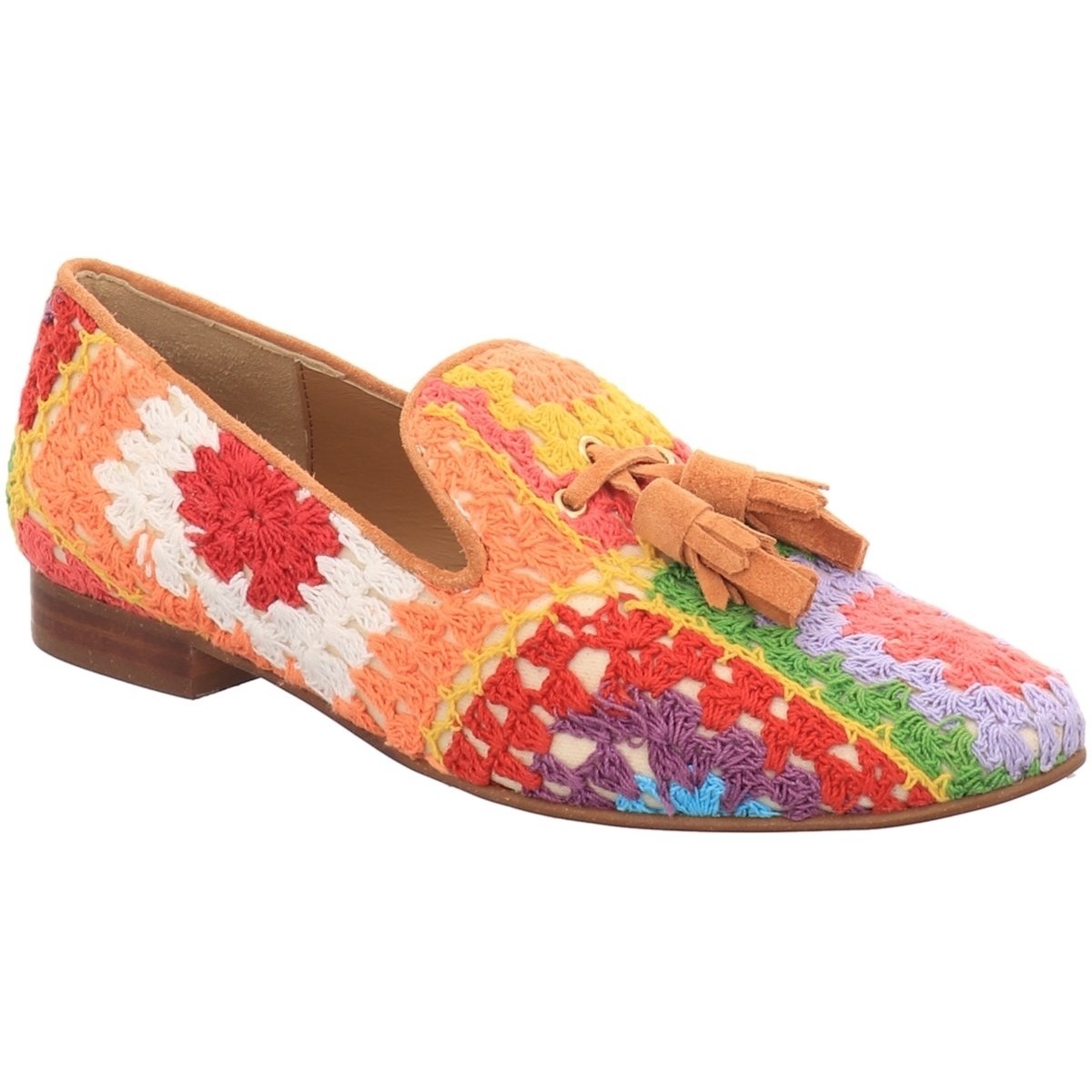 Schuhe Damen Slipper Pedro Miralles Slipper 13577-coral Multicolor