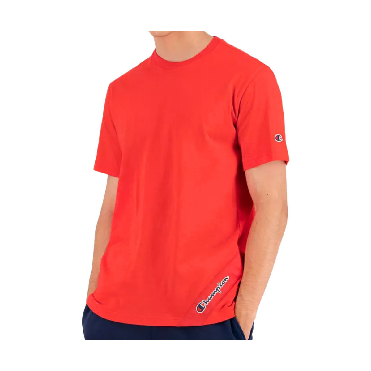 Kleidung Herren T-Shirts & Poloshirts Champion 216553-RS011 Rot