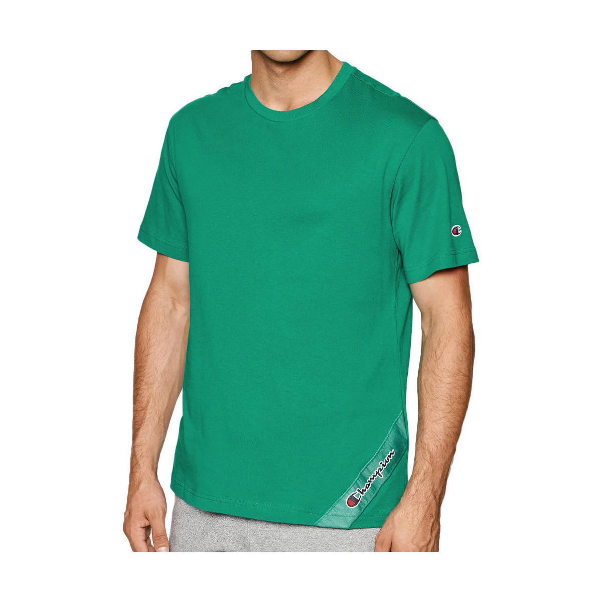 Kleidung Herren T-Shirts & Poloshirts Champion 216553-GS091 Grün
