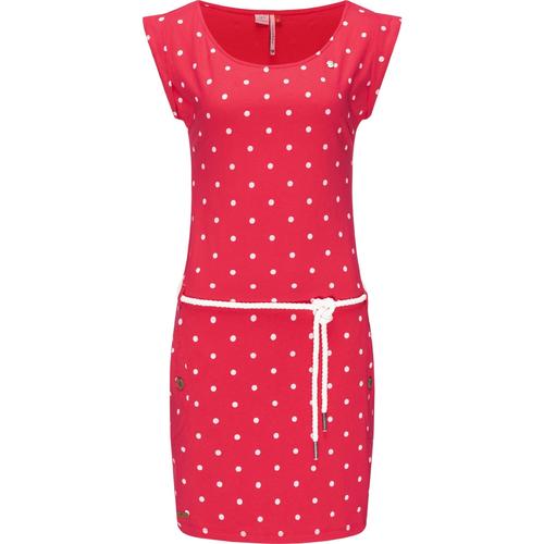 Kleidung Damen Kleider Ragwear Sommerkleid Tag Dots Rot