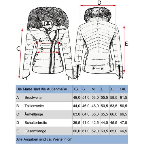 Navahoo Steppjacke Yuki2 Gelb