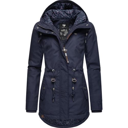 Ragwear Winterjacke Monadis Black Label Blau - Kleidung Mäntel Damen 149,99  €