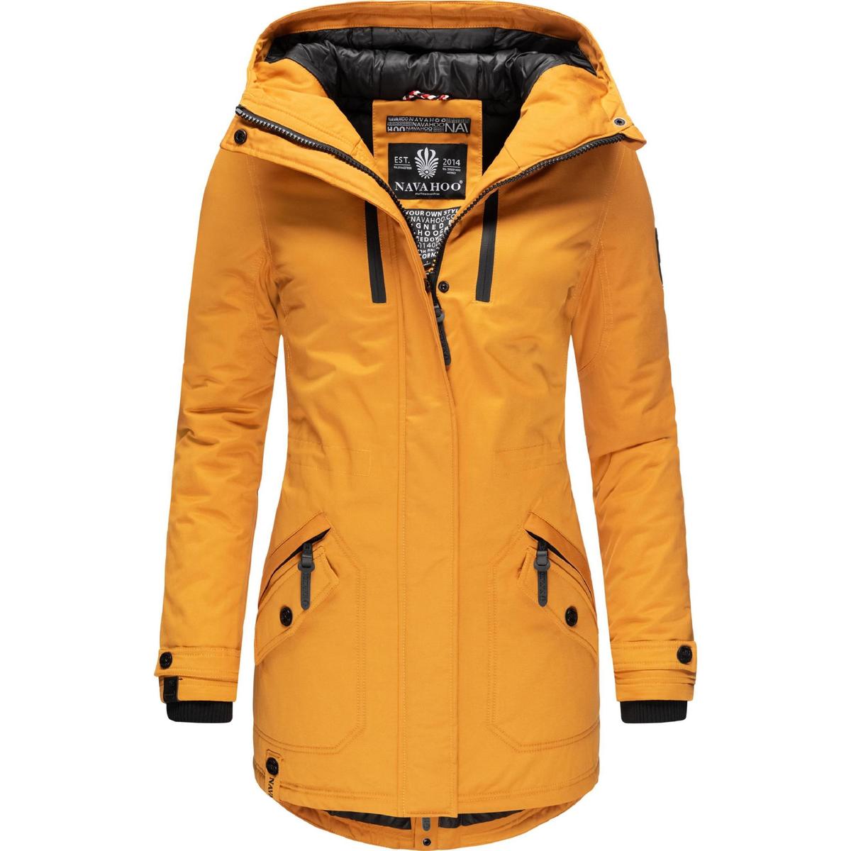 Kleidung Damen Mäntel Navahoo Wintermantel Avrille II Gelb