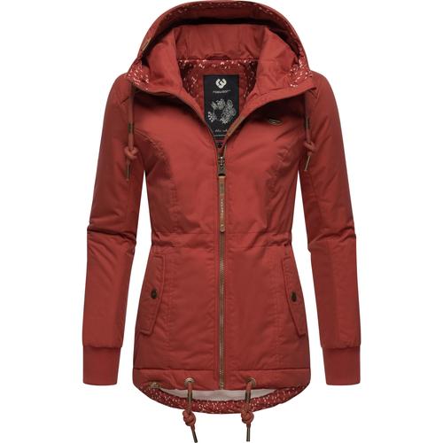 Kleidung Damen Jacken Ragwear Winterjacke YM-Danka Rot