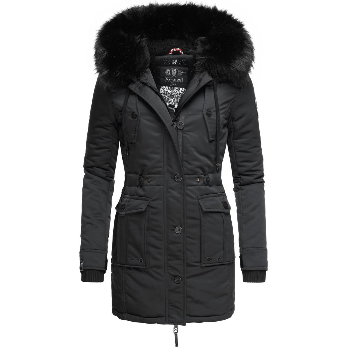 Weitere Preissenkungen! Navahoo Wintermantel Luluna Prc Schwarz Kleidung Mäntel - Damen € 134,95
