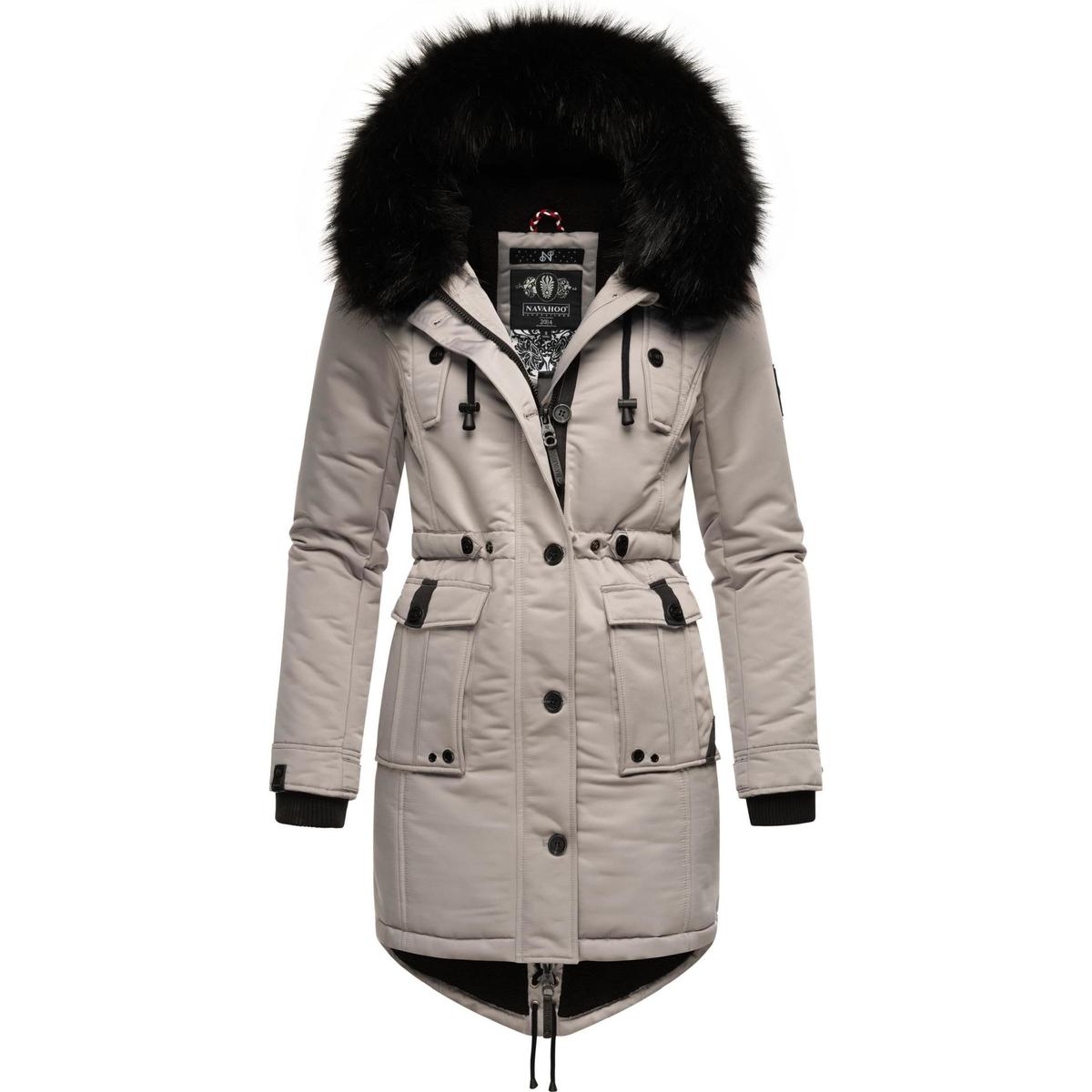 Navahoo Wintermantel Luluna Prc Grau - Kleidung Mäntel Damen 134,95 €