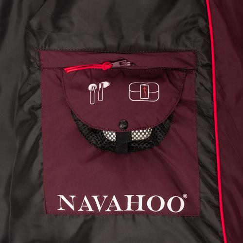 Navahoo Steppmantel Isalie Rot